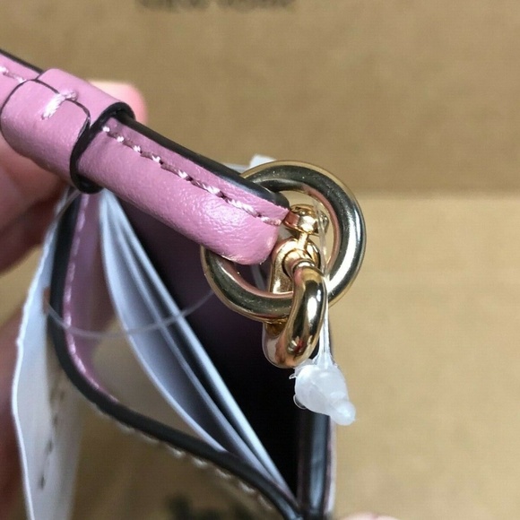 Coach Prairie Rose Print ID Lanyard Card Holder - Picture 2 of 6